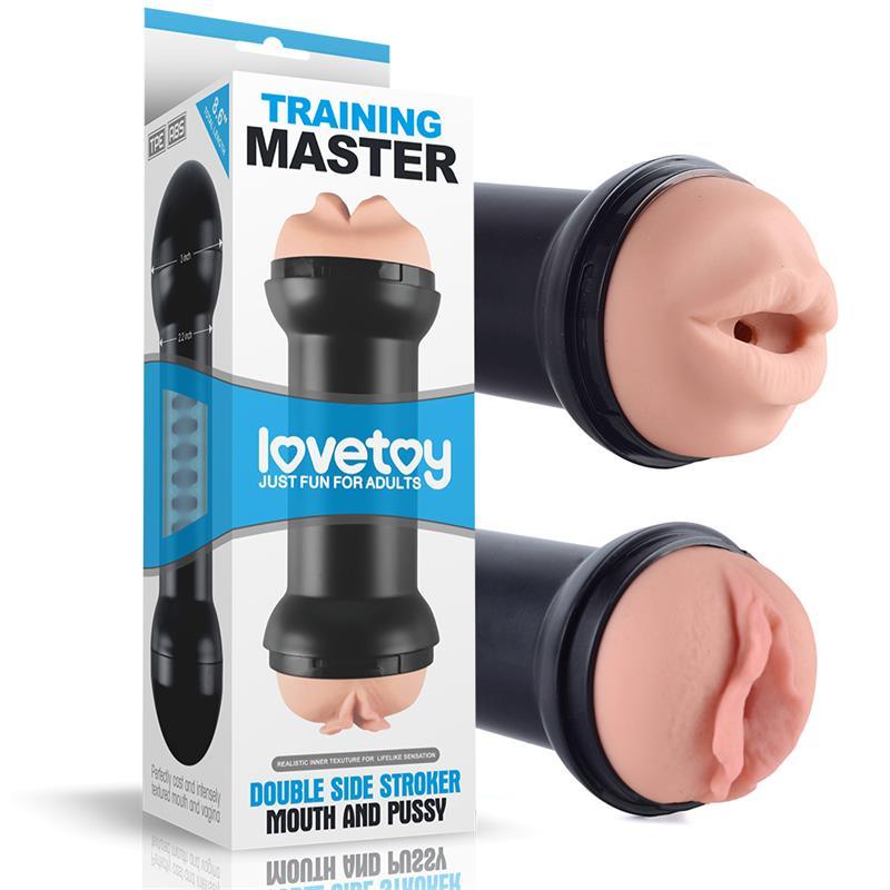 Masturbador Doble Training Master Vagina y Boca LOVETOY