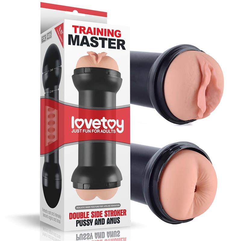 Masturbador Doble Training Vagina y Ano DOBLE LOVETOY