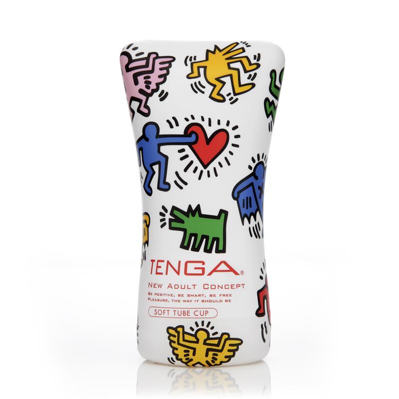 MASTURBADOR MASCULINO KEITH HARING SOFT TUBE CUP TENGA