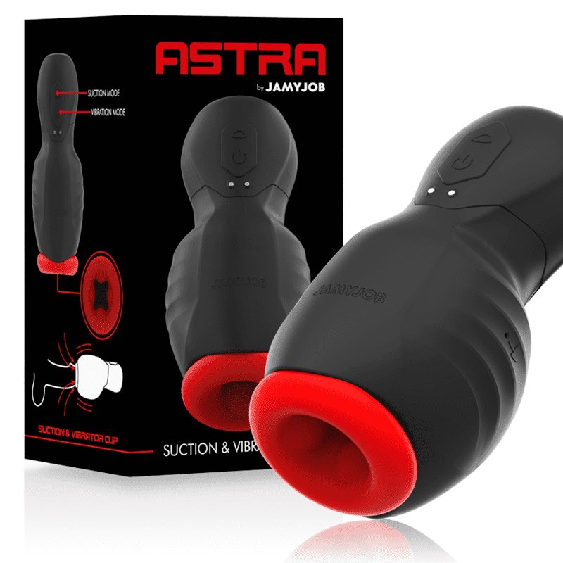 Masturbador Masculino Oral Vibración y Succión EXTREM JAMYJOB - ASTRA