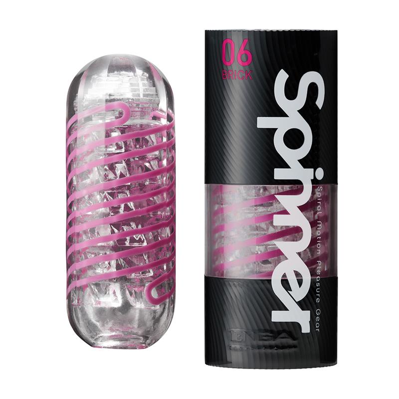 Masturbador masculino | TENGA Spinner 06 Brick