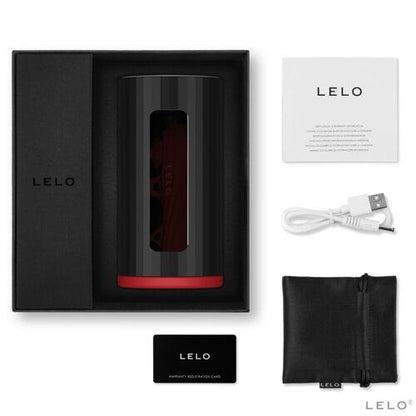 Masturbador Masculino Tecnología SDK ROJO - NEGRO LELO F1S V2