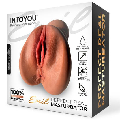 Masturbador Vagina y Ano Super Realista 585 GR LIKETRUE EMIL - Quarto Secret