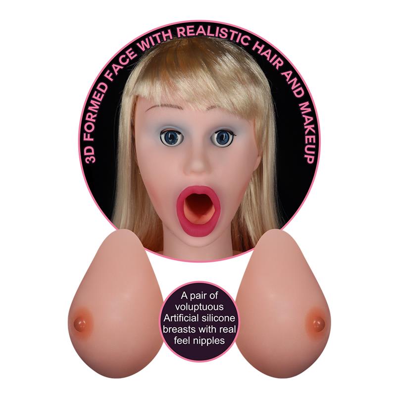 Muñeca Sexual Hinchable LOVETOY Boobie Super Love Doll