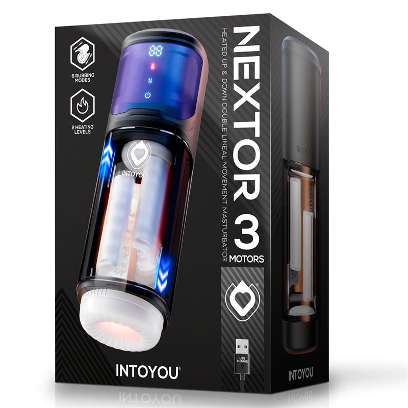 Masturbador Automático Avanzado, Función Fricción y Calor Nextor INTOYOU  