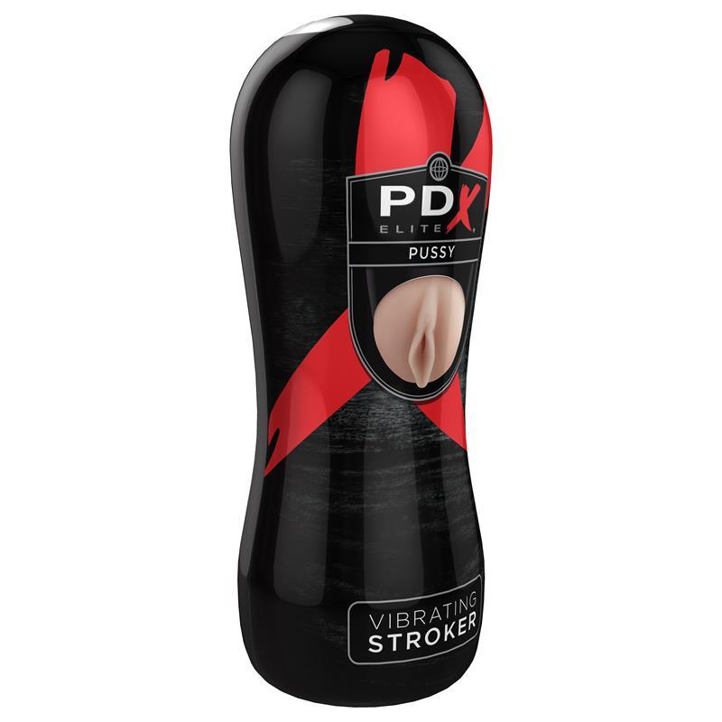 PDX ELITE MASTURBADOR CON VIBRACIÓN - VAGINA