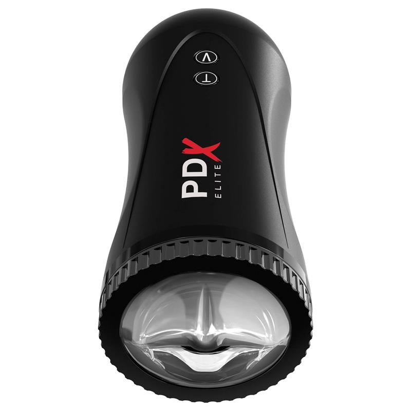 PDX ELITE Masturbador Masculino Boca MOTO STROKER