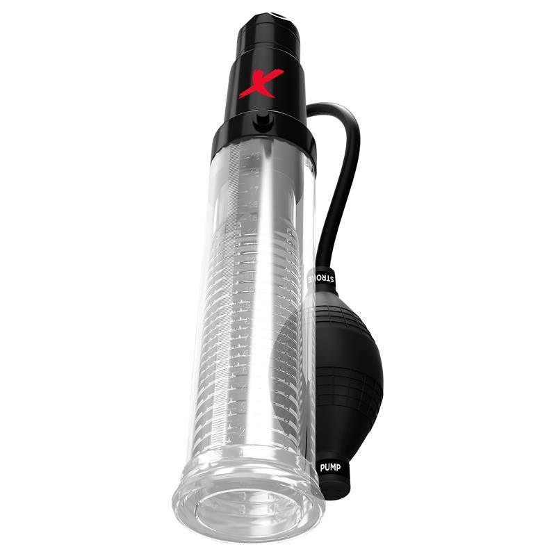 Doble Placer: Bomba + Masturbador Vibratorio
Erecciones Más Fuertes y Estimulación Intensa