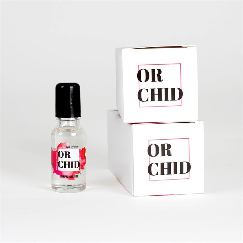 Perfume en aceite aroma orquídea con feromonas para mujer, natural de Secret Play.