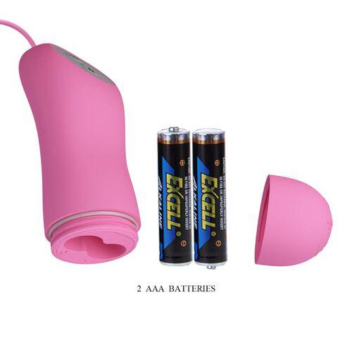 PINZAS CON VIBRACIÓN Y ELETROSHOCK ROSA PRETTY LOVE