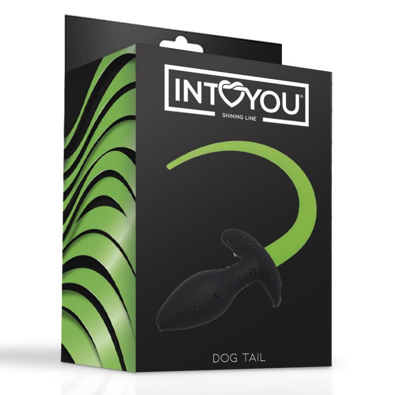 PLUG ANAL CON COLA QUE BRILLA EN LA OSCURIDAD INTOYOU SHINING LINE - Quarto Secret