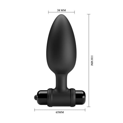 PLUG ANAL CON VIBRACIÓN VIBRA BUTT PLUG II USB PRETTYLOVE