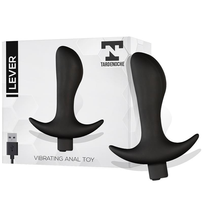 Plug Anal Vibración USB SILICONA TARDENOCHE LEVER