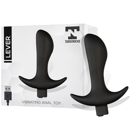 Plug Anal Vibración USB SILICONA TARDENOCHE LEVER