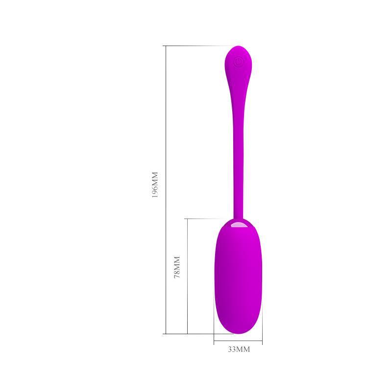PRETTYLOVE Huevo Vibrador JULIUS USB SILICONA