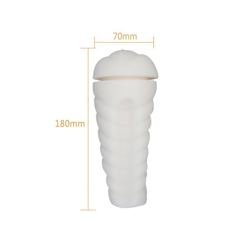 PRETTYLOVE Masturbador Masculino Blanco y Dorado Vagina SALLY