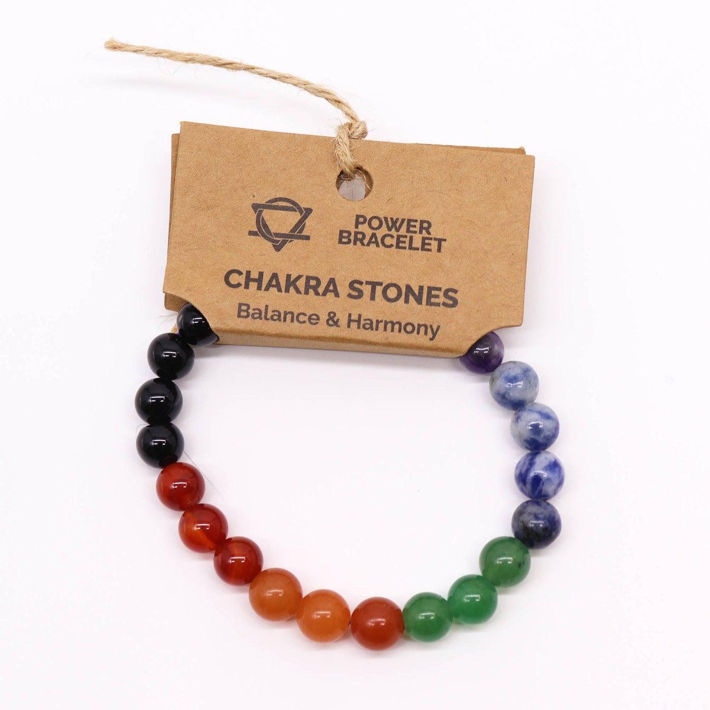 Pulsera de Energia - Piedras de los siete Chakras - Protección