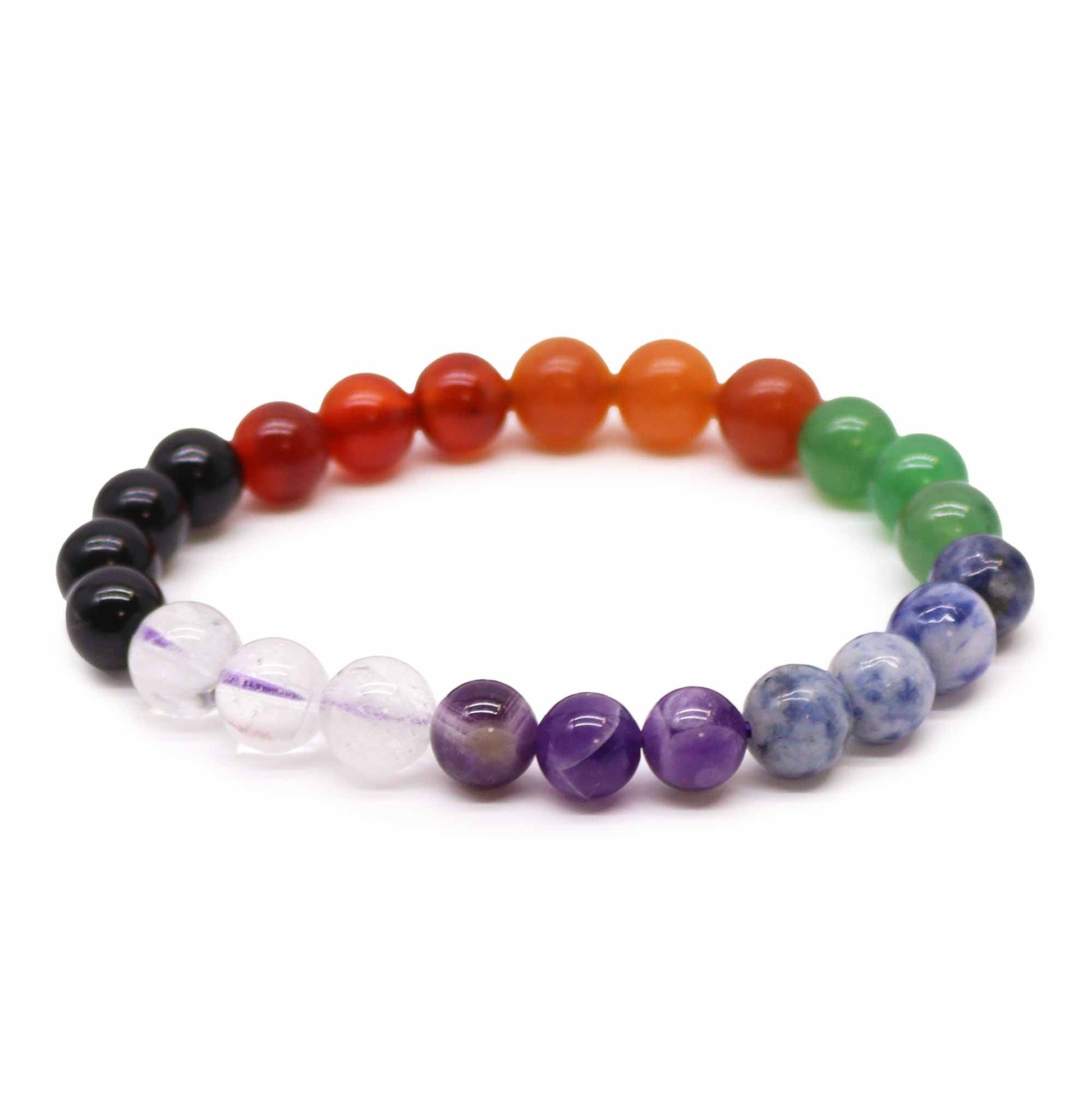 Pulsera de Energia - Piedras de los siete Chakras - Protección