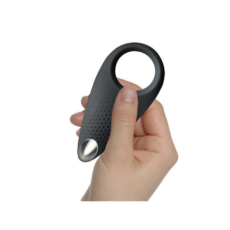 ROCKSOFF EMPOWER Anillo Vibrador Parejas USB NEGRO