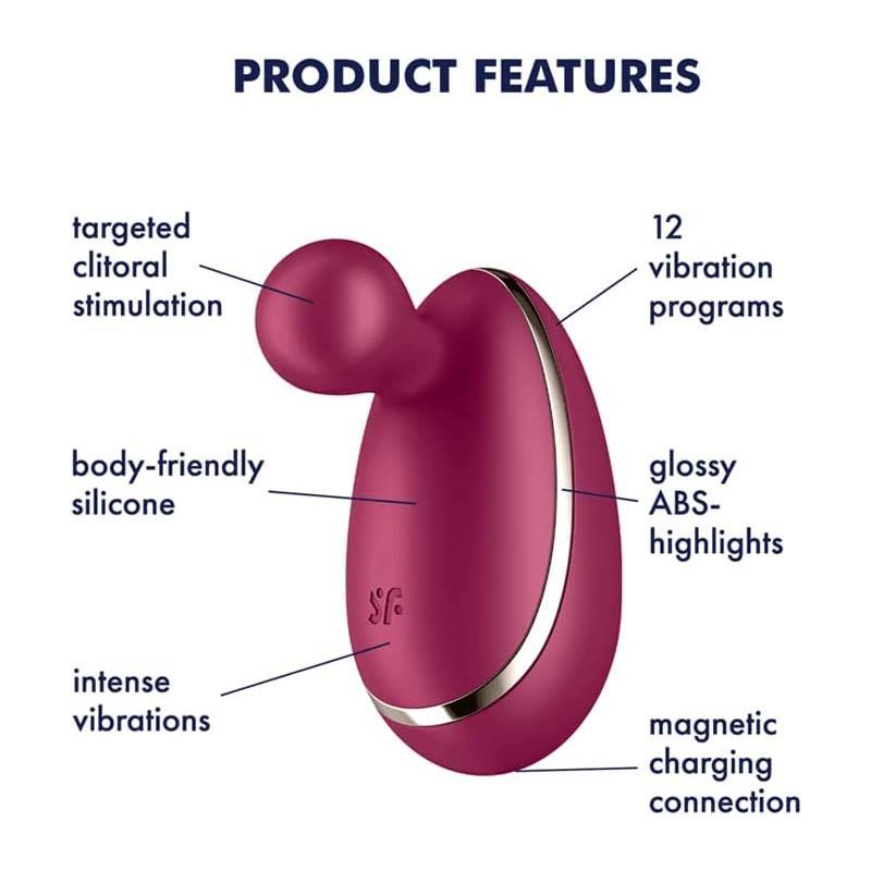 Satisfyer Estimulador Clítoris SPOT ON 1 BERRY