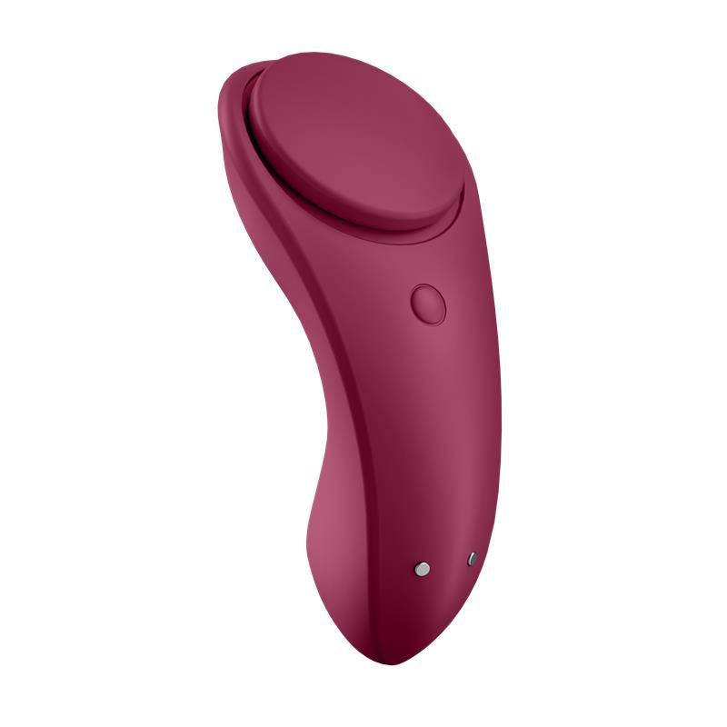 Satisfyer Estimulador de Clítoris Braguita Sexy Secret con App Wine Red