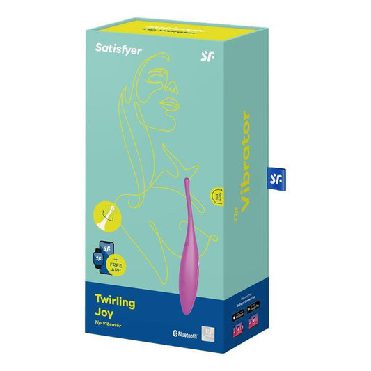 Satisfyer Femenino Giratorio Con APP FUCHSIA TWIRLING JOY