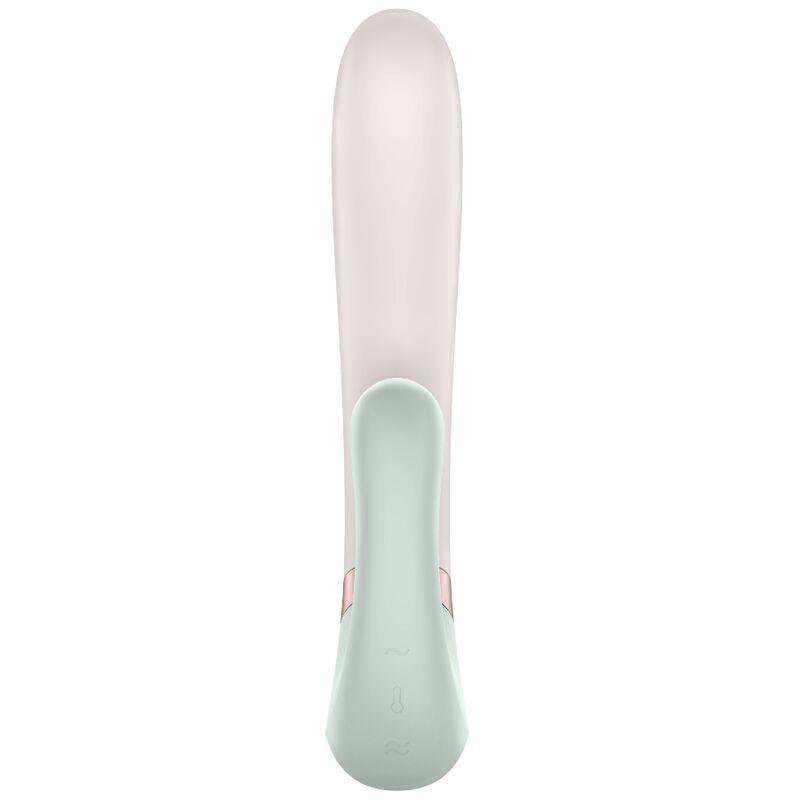 SATISFYER HEAT WAVE Vibrador Femenino Con Efecto Calor y APP Menta