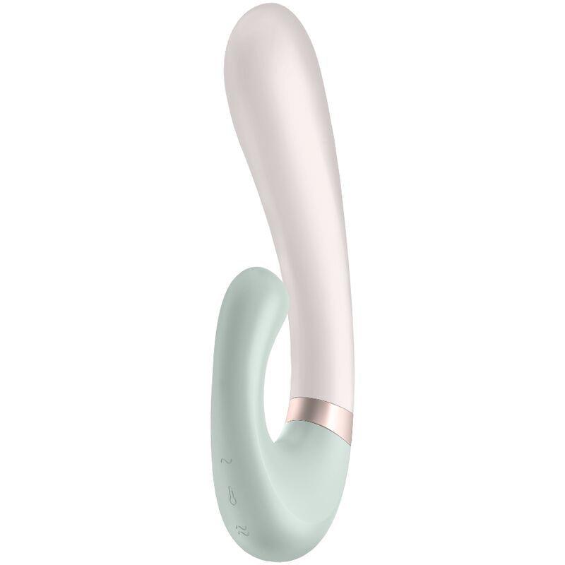 SATISFYER HEAT WAVE Vibrador Femenino Con Efecto Calor y APP Menta