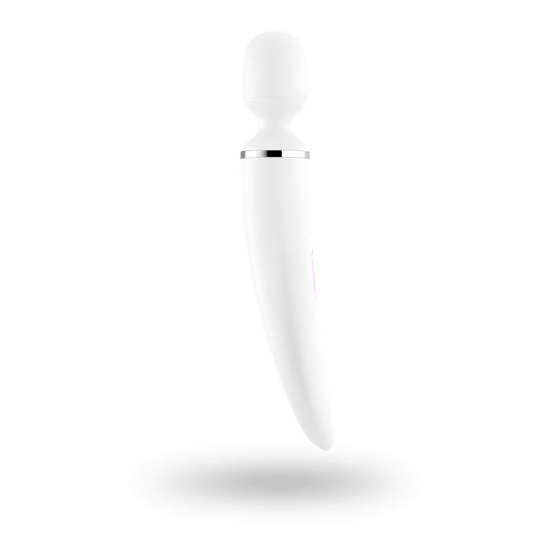 SATISFYER Masajeador Wand - er Woman Blanco y Dorado