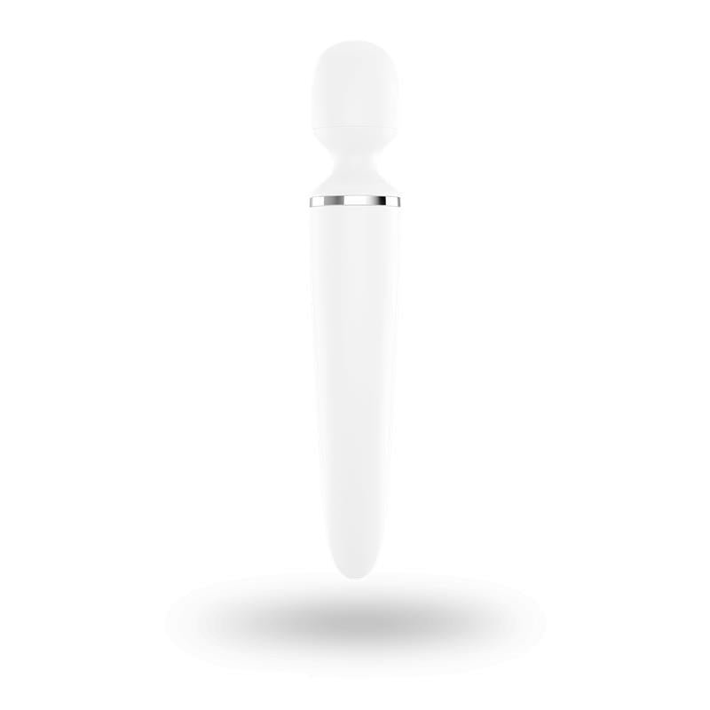 SATISFYER Masajeador Wand - er Woman Blanco y Dorado