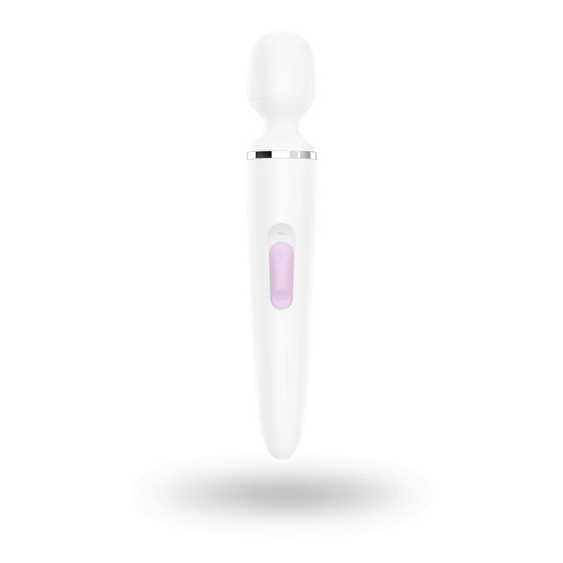 SATISFYER Masajeador Wand - er Woman Blanco y Dorado