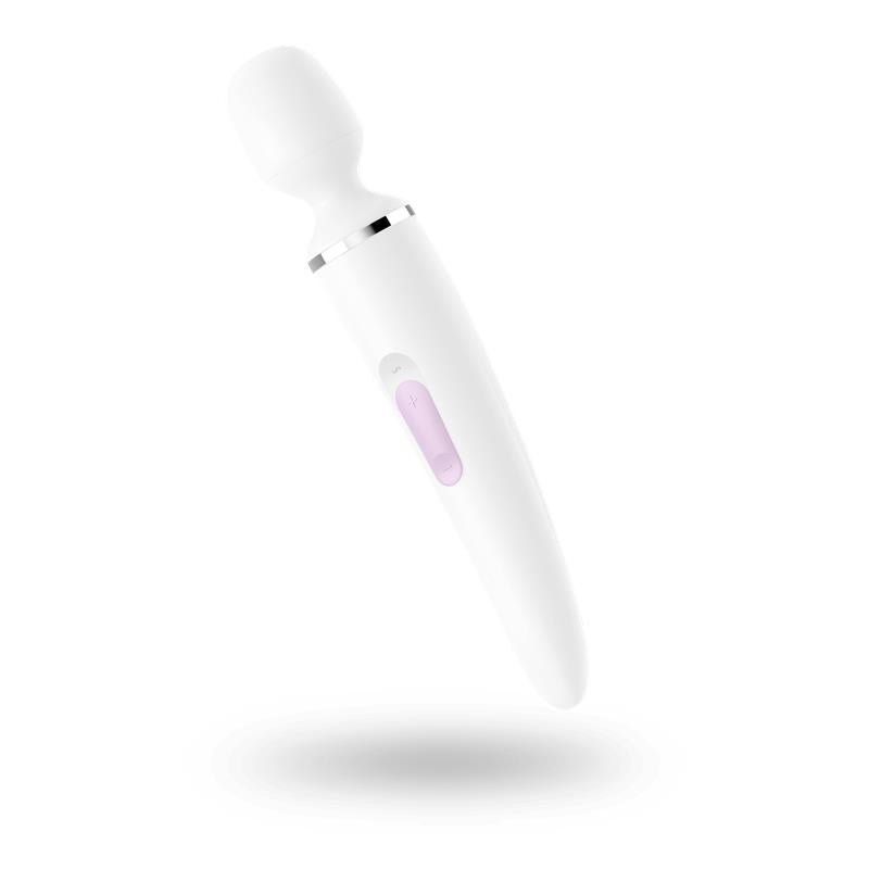 SATISFYER Masajeador Wand - er Woman Blanco y Dorado