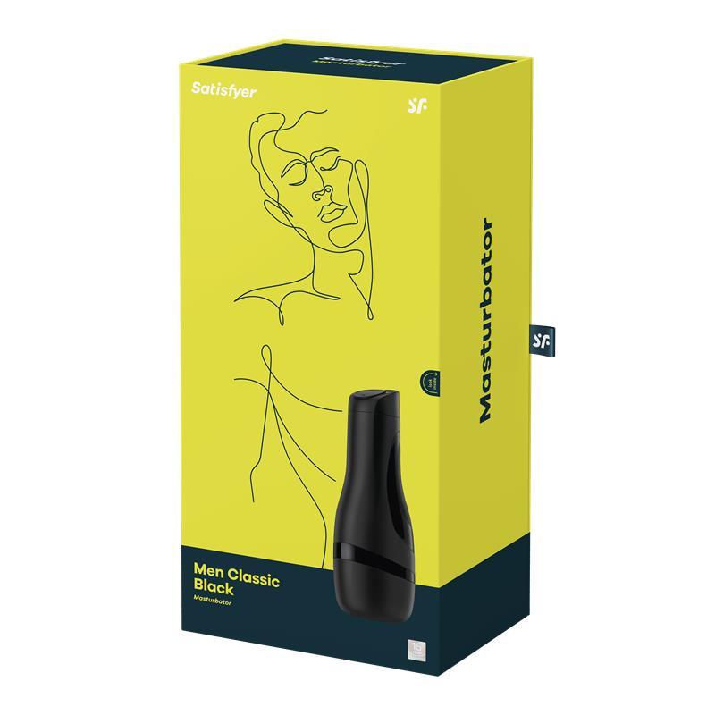 Satisfyer Masturbador Masculino MEN CLASSIC NEGRO