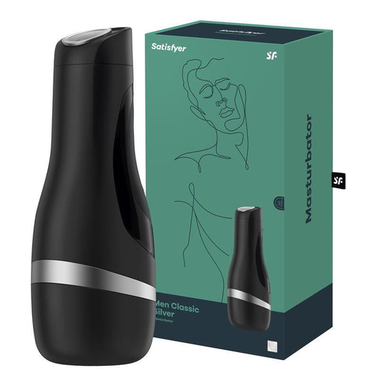 Satisfyer Masturbador Masculino MEN CLASSIC PLATA