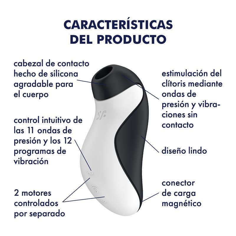 Satisfyer Orca Succión de Clítoris con Tecnología Double Air Pulse
