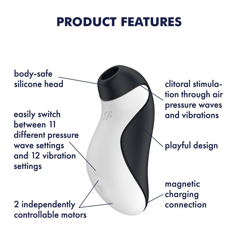 Satisfyer Orca Succión de Clítoris con Tecnología Double Air Pulse