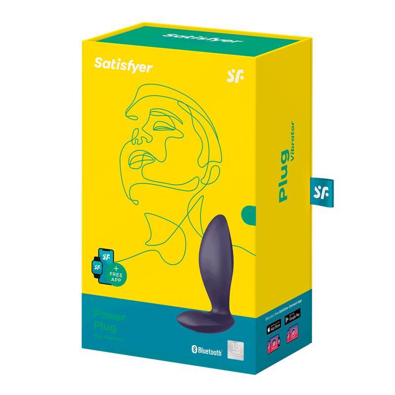 Satisfyer Plug Anal Con vibración APP SATISFYER CONNECT POWER PLUG