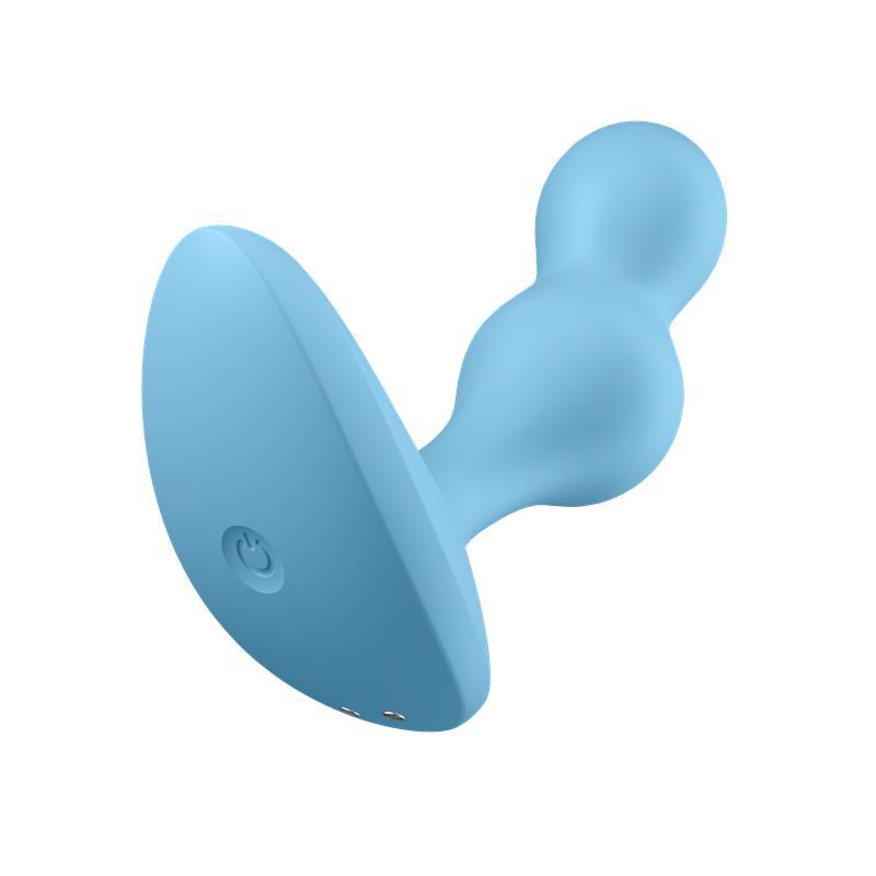 Satisfyer Plug Anal Vibración APP CONNECT AZUL DEEP DIVER