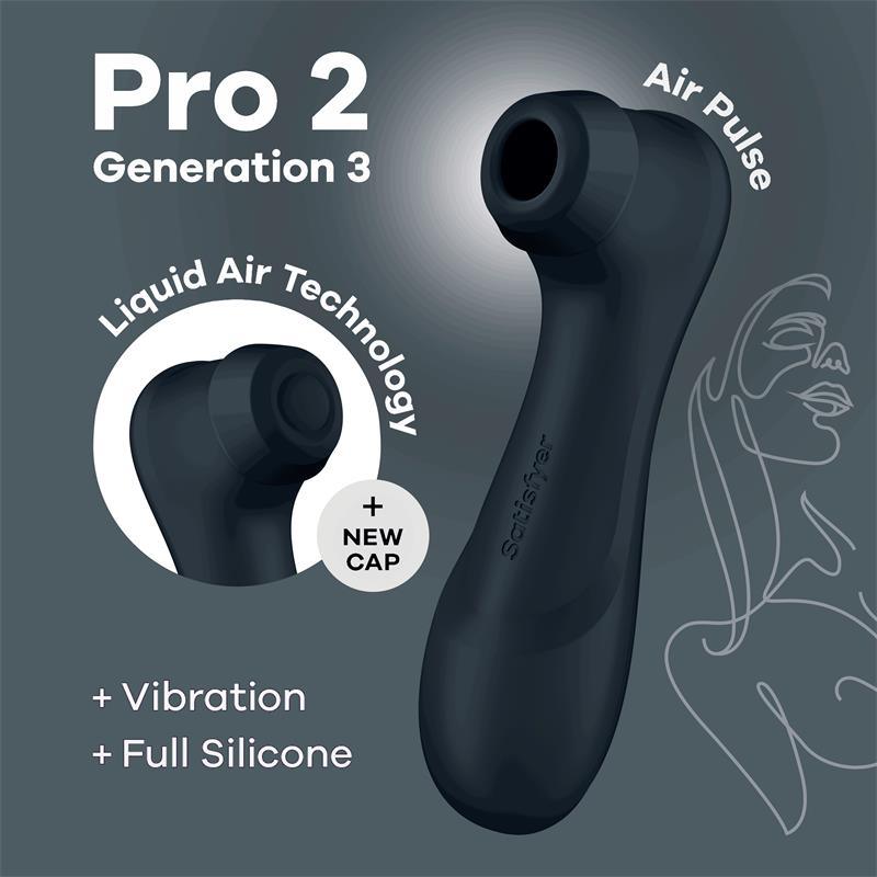 Satisfyer PRO 2 Generación 3 | Succión y Vibración con Tecnología Liquid Air