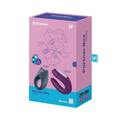 Satisfyer: Set 2 Juguetes Anillo Pene y Vibrador Parejas PARTNER BOX 2