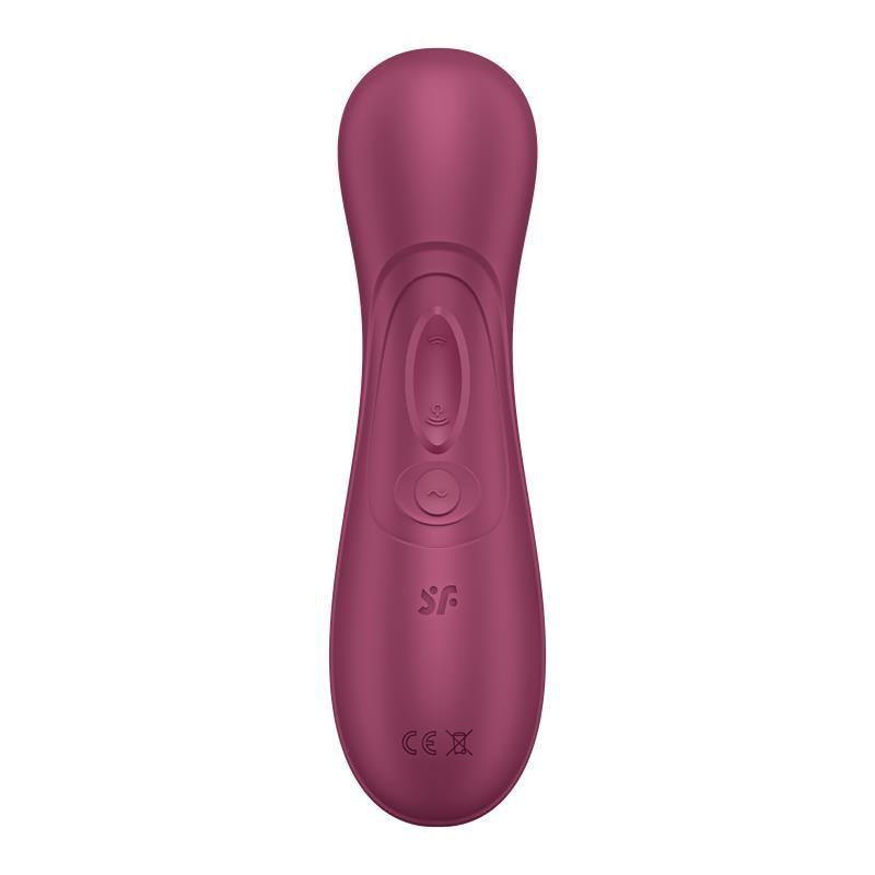 Satisfyer Succión y Vibración APP CONNECT WINE RED - Pro 2 Gen 3 LIQUID AIR TECHNOLOGY