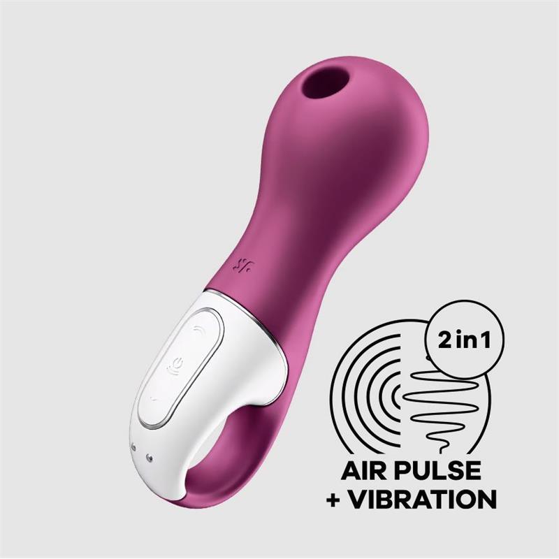 Satisfyer Succionador Clítoris DE ONDAS LUCKY LIBRA BERRY - Juguetes Eróticos Femeninos - Vibraciones Intensas