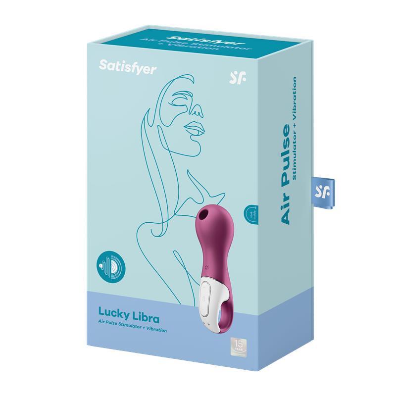 Satisfyer Succionador Clítoris DE ONDAS LUCKY LIBRA BERRY - Juguetes Eróticos Femeninos - Vibraciones Intensas