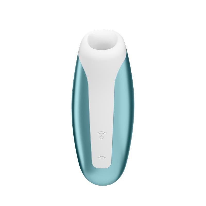 Satisfyer Succionador De Clítoris Con Vibración Ice Blue Love Breeze