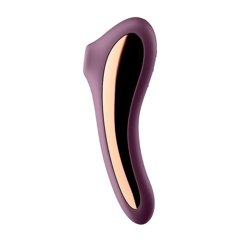 Satisfyer Succionador y Vibrador ROJO VINO DUAL KISS