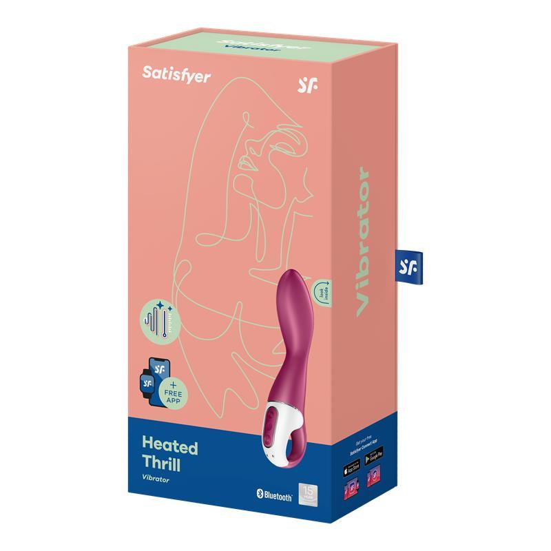 Satisfyer Vibrador Efecto Calor APP SATISFYER CONNECT HEATED THRILL
