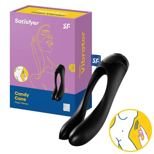 Satisfyer Vibrador Femenino CANDY CANE NEGRO