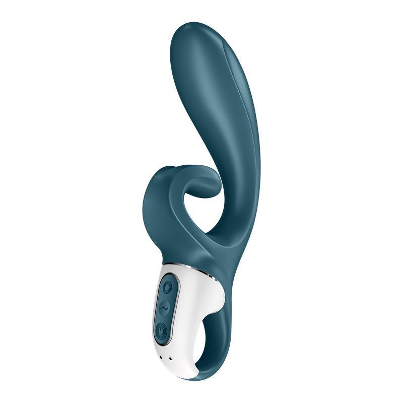 Satisfyer Vibrador Femenino HUG ME CON APP CONNECT GRAYBLUE