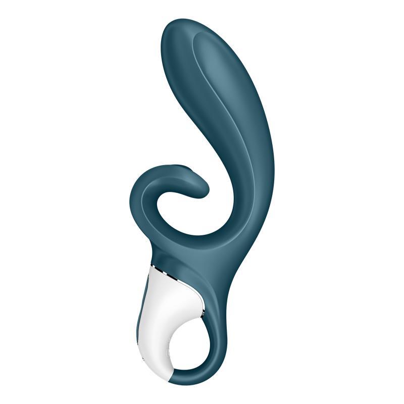 Satisfyer Vibrador Femenino HUG ME CON APP CONNECT GRAYBLUE