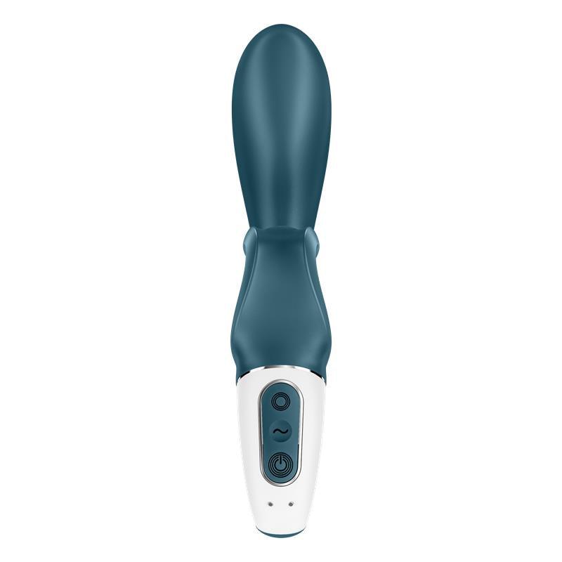 Satisfyer Vibrador Femenino HUG ME CON APP CONNECT GRAYBLUE